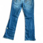 Ariat REAL Denim Jeans - Women's Size 29R Boot Cut Blue Studded Pocket Western Photo 3