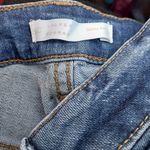 LC Lauren Conrad  Women's Blue Distressed Skinny Ankle Jeans Photo 13