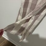 A New Day Long Sleeve High Cuff puff sleeve plaid Shirtdress brown white Small Photo 6