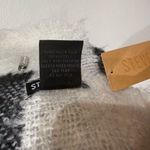 Steve Madden White Two-Tone Buffalo Check Blanket Scarf NWT Photo 6