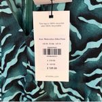 Whistles Asos Watercolour Zebra Print Dress Button Front V Photo 5