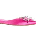 Gianbattista Valli NIB Embellished Satin Mules in Pink Size 40 Photo 0