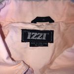 Izzi Jacket Womens S Vintage 80's Cotton 1985 Hong Kong Peach Orange Lightweight Photo 1