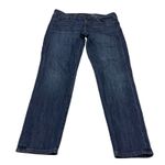 J.Crew  Jeans Womens Size 29 Blue Toothpick Ankle Dark Wash Cotton Spandex Photo 0