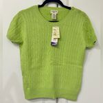 st. john's bay Women’s Short Sleeve Sweater Petite M Photo 0