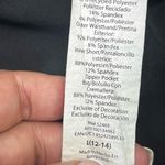 Avia  ATHLETIC SKORT W/SIDE PLEATS & POCKET DRAWSTRING WAIST L 12-14 BLACK PREOWN Photo 5