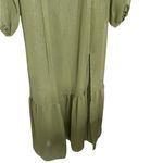 Bar III Olive Long Sleeve Dress Photo 2