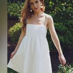 Smith & Quinn The Val Dress Sz S White Eyelet Sundress Open Back Beach Soft Girl Photo 1