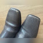 Paige Frankie Snake Skin Embossed Block Heel Booties Women’s Size 6.5 Photo 8