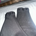 Amazon Fringe One-Shoulder Black Bodyuit Photo 2