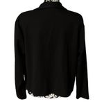 Vintage CLIO Button Up Blazer Suit Jacket Black Size L Photo 6