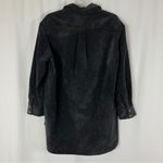 ZARA  | Corduroy Charcoal Gray Button Up Shirt XS Photo 6