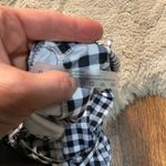 SheIn Swimsuit One Piece Middle Cutout Size Medium Gingham Check Tie Top Photo 8