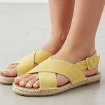 Louise et Cie  women leather suede espadrilles sandals Size 8M Photo 0