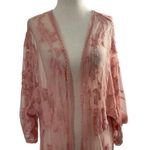 a.n.a  Kaci Cover Up One Size Fits M/L Beach Summer Festival Pink Oversized 16-264 Photo 1