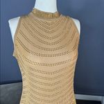 Women’s Sheer Gold Party Club Dress Halter
Neck Sleeveless Zip Back Size 12 NEW Photo 1
