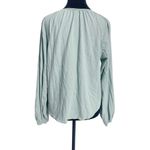 Pact  Size Small  Top Blouse Long Sleeve Button Down Photo 4