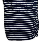 Boston Proper  striped cap sleeve‎ shirt/tunic women’s size small Photo 4