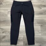 Athleta Headlands Hybrid Cargo Legging Hiking Casual Ankle Pants Black Brown 16 Photo 4
