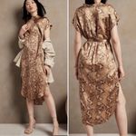 Banana Republic  Serenade Silk Shirt Dress Size XS Photo 9