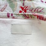 NWT MOTHER Denim The Ruffle Tiered Mini Skirt Floral Aloha Print Size 26 | 2 NEW Pink Photo 10