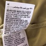 International concepts INC X-Large Top Ruched V-Neck Long Sleeve Stretch Hi-Low Hem Button Accent Green Photo 7