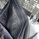 Gucci Authentic  Black Textured Leather Wallet Photo 7