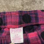 PINK - Victoria's Secret Victorias Secret PINK Pants Womens Small Polk Dot Plaid Pajama Sleep Lounge Photo 1