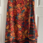 Multiples  Women's 2 Skirt Tiered Floral Boho Hippie Wrap Nature Goblincore Fairy Photo 0