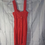 Boohoo  mini red lace dress NWT Photo 8