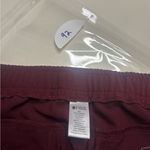 FIGS  Zamora Pants Womens Size Large Short Scrub Medical Nurse Joggers Burgundy Photo 4