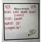 Nike  Precision Knit Golf Skort Small Neon Orange Pink Tennis Athleisure Photo 5