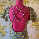 Le lis crisscross back tee mini dress size M Photo 5