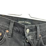 Aritzia Denim Forum The Yoko High Rise Slim Jeans High Waisted Black Size 25 Photo 5