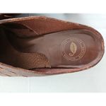 Nurture Lafayette Leather Mules Brown Slip On Shoes Sz 6.5 Kitten Heel Photo 4