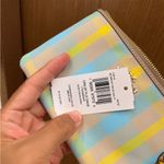 Coach Corner Zip Wristlet With Plaid
Print #CBP18 Photo 4