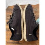 Toms Lena Arrow Embroidered Black Sneakers Espadrille Style NWT Women's Sz 12 Photo 8