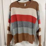 Wishlist  Colorful Striped Sweater Photo 1