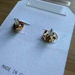 Leith Cowboy Hat Rhinestone Drop Earrings - Red/Blue/Gold Tone - NWT Photo 5