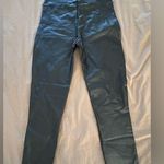 Abercrombie & Fitch Black Leather Leggings Photo 2
