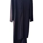 Eloquii  Women’s Shimmery Lurex Twist High Low Long Sleeve Cocktail Dress Photo 4