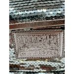 Coach  Poppy Special Edition Spotlight NWT Graphite Silver Sequin Crossbody Bag Photo 3