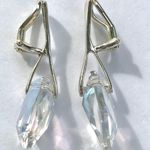 Handmade Swarovski Crystal Clip On Earrings  Photo 1
