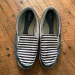 Crocs navy nautical striped ortho comfortable 11 loafers Photo 0