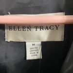 Ellen Tracy  Leather Jacket Black Full Zip Size Medium (nice) Photo 5