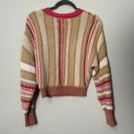 Free People Show Me Love Oversize Sweater In Neutral Combo Sweet Child Sz XS Photo 10