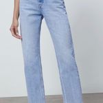 ZARA Hi-Rise Straight Leg Jeans Photo 0