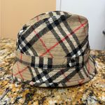 Burberry  Vintage Wool Nova Check Bucket Hat Photo 2