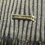 Maniere De Voir Manière De Voir Blue Ribbed Knit Flare Pants Size Medium Photo 10