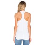 Splendid Reformation  White Sleeveless 1X1 Racerback Tank Top Women's Size Large Photo 1
